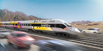 Mỹ: Đẩy nhanh tốc độ xây dựng hệ thống đường sắt cao tốc Brightline West