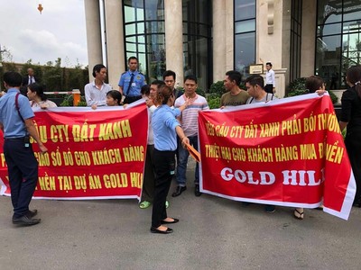 Dự án Gold Hill: Đất Xanh “chơi chiêu”, đổ lỗi cho chính quyền