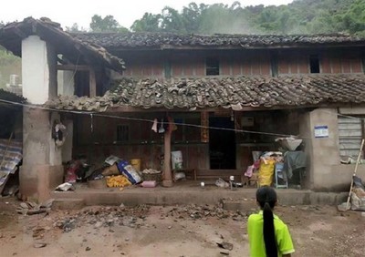 Trung Quốc: Động đất mạnh 5 độ làm rung chuyển thành phố Man Nhai