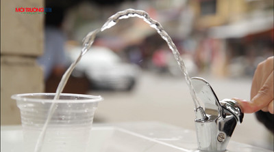 Hà Nội: Mong muốn đảm bảo chất lượng tại trụ nước uống tại vòi