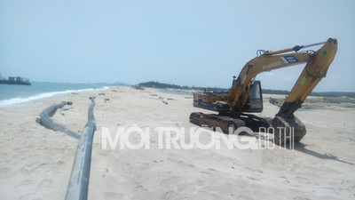 Dùng cát mặn san lấp dự án: DRH khẳng định đã được cấp phép