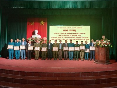 Hà Nội: Xã An Khánh (Hoài Đức) hoàn thành chỉ tiêu nhập ngũ năm 2019