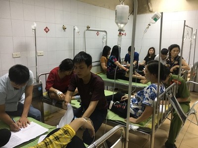 Hải Dương: Hàng chục công nhân nhập viện trong tình trạng ngộ độc