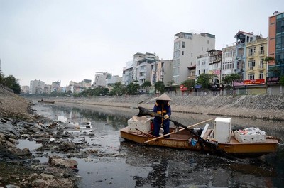 Chuyên gia Nhật hiến kế giúp làm sạch sông Tô Lịch