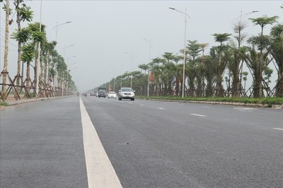 Toàn cảnh tuyến đường Xala - Nguyễn Xiển trước ngày thông xe