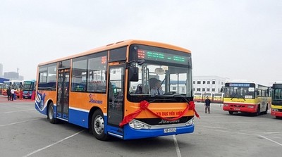 Sẽ có thêm tuyến buýt chất lượng cao Hà Đông - sân bay Nội Bài