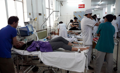 Cần Thơ: Rò rỉ khí gas, 25 công nhân nhập viện cấp cứu
