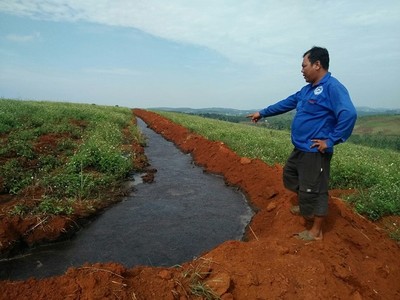 Đắk Nông: Công ty Huỳnh Phương Anh đổ trộm nước thải ra môi trường?