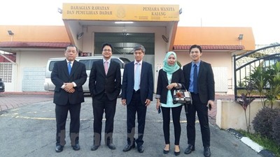 Malaysia: Đoàn Thị Hương rời khỏi nhà tù ở bang Selangor