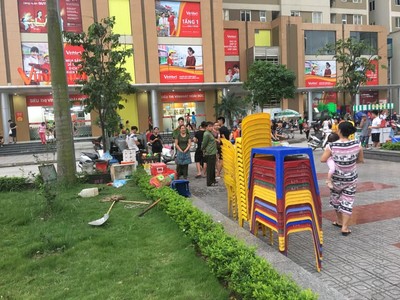 KĐT Tân Tây Đô: Nhom nhem hàng quán, phá hoại không gian đô thị