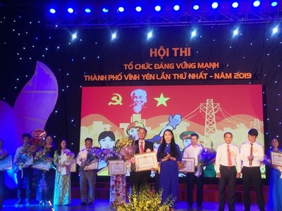 Vĩnh Yên- Vĩnh Phúc: Thành công từ Cuộc thi “Tổ chức Đảng vững mạnh'