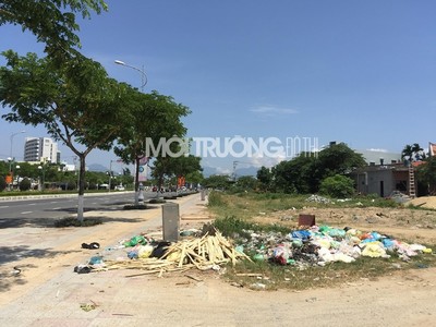 Phản cảm với con đường nhìn đâu cũng thấy rác ở Đà Nẵng
