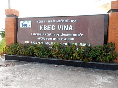 Bà Rịa – Vũng Tàu: Công ty KBEC VINA chôn lấp chất thải nguy hại