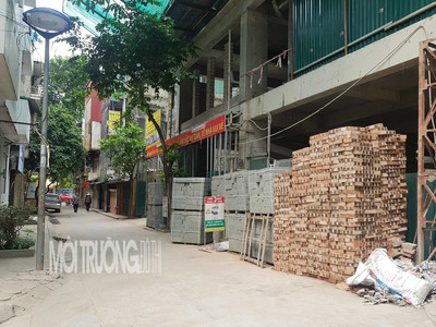 Dự án khu nhà ở chiến sĩ công an Hà Nội: Dân khốn khổ vì ô nhiễm