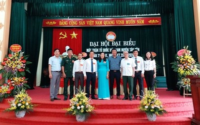 Đại hội MTTQ Việt Nam huyện Tân Yên lần thứ XVI, nhiệm kỳ 2019-2024