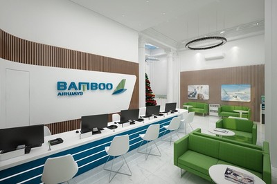 Bamboo Airways tái hiện 'Khoang Thương gia' giữa lòng Hà Nội