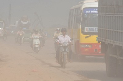Thực trạng ô nhiễm bụi mịn PM2.5 trên địa bàn TP Hà Nội