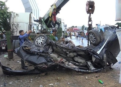 Tây Ninh: Tai nạn thảm khốc khiến 5 người tử vong