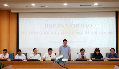 Hà Nội đảm bảo tốt nhất các điều kiện cho kỳ thi THPT Quốc gia 2019