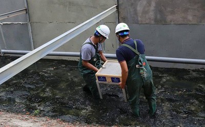 Xử lý bùn sông Tô Lịch thành khí CO2 và nước bằng công nghệ Nhật Bản