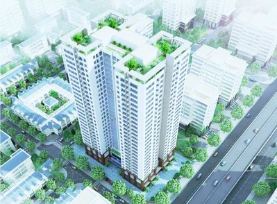 Hà Nội: Dự án CC Housinco Premium Nguyễn Xiển, cẩu tháp “rình rập'