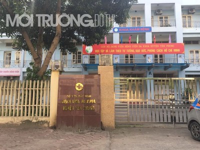TTYT huyện Yên Phong: “Không có chuyện rác y tế vứt dưới nền đất'