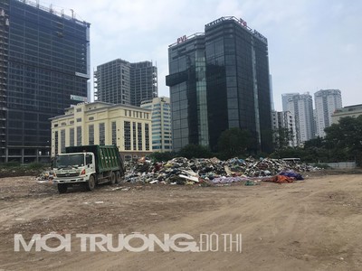 Công ty Đô thị Vĩnh Yên được ưu ái đổ rác giữa lòng thành phố?