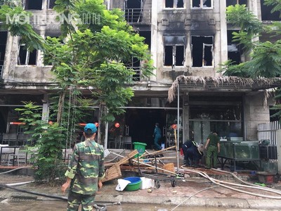 Hà Nội: Cháy lớn ở Thiên đường Bảo Sơn thiêu rụi nhiều căn biệt thự