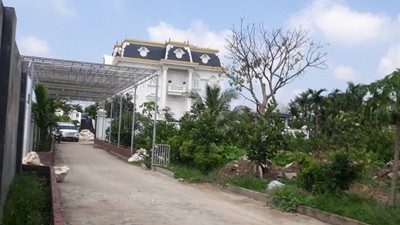 An Dương-Hải Phòng: Biệt thự “ khủng” xây dựng trên đất nông nghiệp
