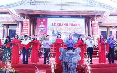 Bắc Giang: Khánh thành Đền thờ liệt sĩ huyện Tân Yên