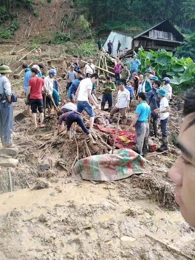 Hà Giang: Mưa to gây lở đất khiến 4 người thương vong