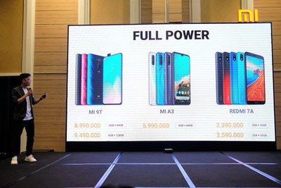 Xiaomi mang Redmi 7A, Mi A3 và Mi 9T về VN, giá từ 2,3 triệu đồng