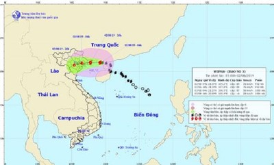 Dự báo thời tiết ngày 2/8: Chiều tối, bão đổ bộ Hải Phòng-Quảng Ninh