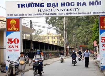 Điểm chuẩn trường Đại học Hà Nội năm 2019