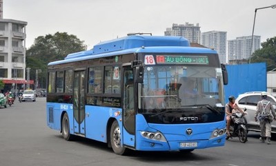 Khối lượng vận tải hành khách bằng xe buýt ở TP.HCM giảm 11,9 %