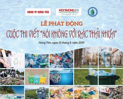VIDEO: Phát động cuộc thi viết 'Nói không với rác thải nhựa'