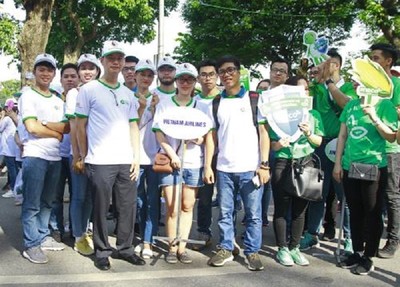 Vietnam Airlines tham gia liên minh chống rác thải nhựa