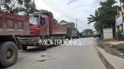 Đà Nẵng: Người dân xã Hòa Nhơn lại chặn xe tải để phản đối ô nhiễm