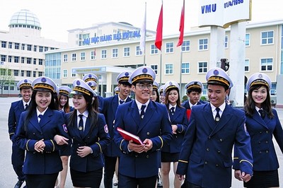 Trường ĐH Hàng hải Việt Nam công bố điểm chuẩn năm 2019