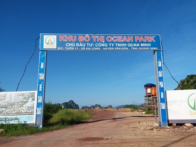 Vân Đồn (Quảng Ninh): Dự án Ocean Park bị tố nhiều sai phạm - Bài 1