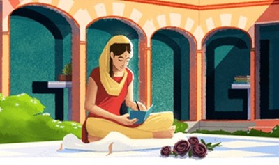 Google Doodle hôm nay 31/8: Kỷ niệm ngày sinh Amrita Pritam