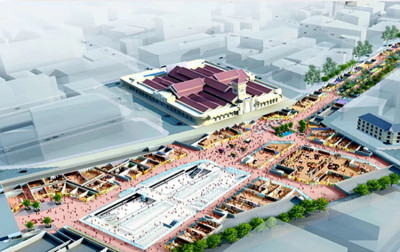 TP.HCM sắp xây Trung tâm thương mại ngầm Bến Thành
