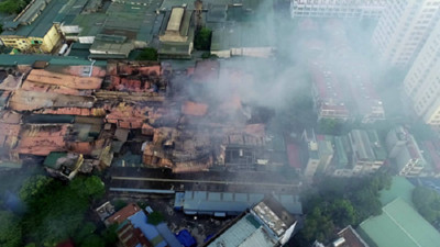 Sở TN-MT Hà Nội: Khu vực cháy Cty Rạng Đông vẫn trong ngưỡng an toàn