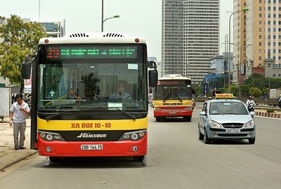 Hà Nội sẽ mở thêm làn đường riêng cho xe buýt trên nhiều tuyến đường