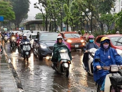 Dự báo thời tiết ngày 16/9: Nam Bộ mưa rào và dông trên diện rộng