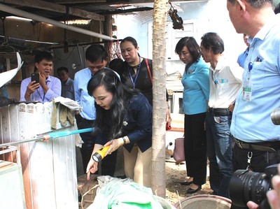 Bộ trưởng Bộ Y tế kiểm tra công tác phòng chống dịch SXH tại Đà Nẵng