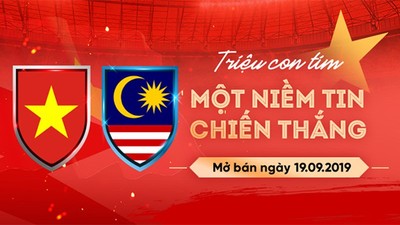 Hướng dẫn mua vé bóng đá Việt Nam vs Malaysia qua VinID