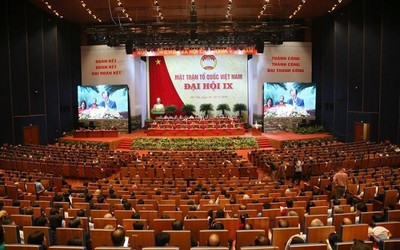 Hôm nay, khai mạc Đại hội Mặt trận Tổ quốc Việt Nam lần thứ IX