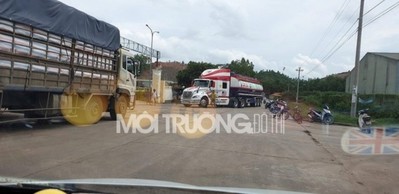 Đại Lộc (Quảng Nam): Nhà máy cồn Đại Tân lại xả thải gây mùi hôi