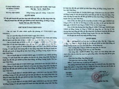 Vĩnh Phúc: Công ty “gia đình” trúng nhiều gói thầu tại huyện Yên Lạc